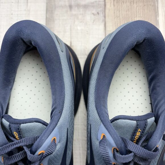 Brooks Ghost 15 Men's Size 11 Road Running Shoes Athletic Sneakers Low Top Blue - Picture 9 of 15